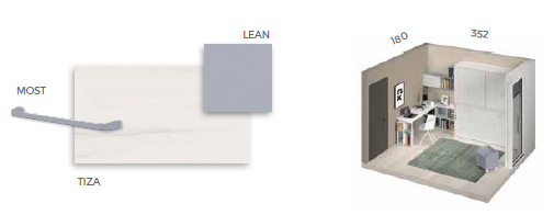 Dimensiones dormitorio F-256